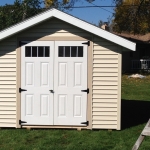 10x12 Gable Greendale WI with Glass in door option